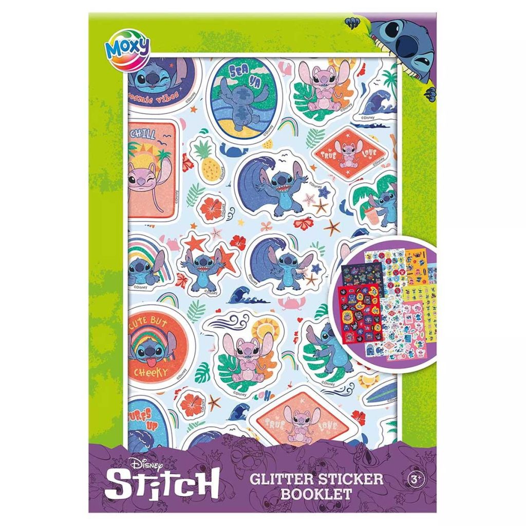 Abtibilduri cu sclipici - Stitch Moxy