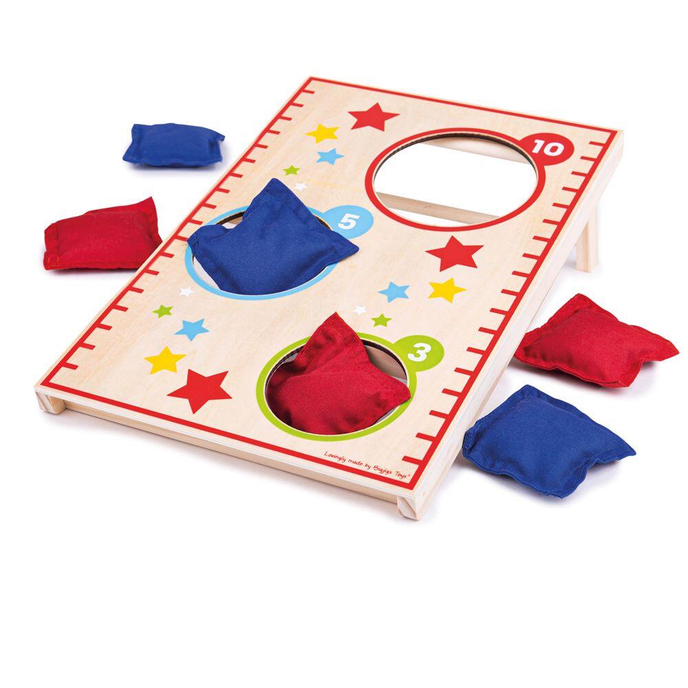 Aruncari inteligente - saculeti colorati BIGJIGS Toys