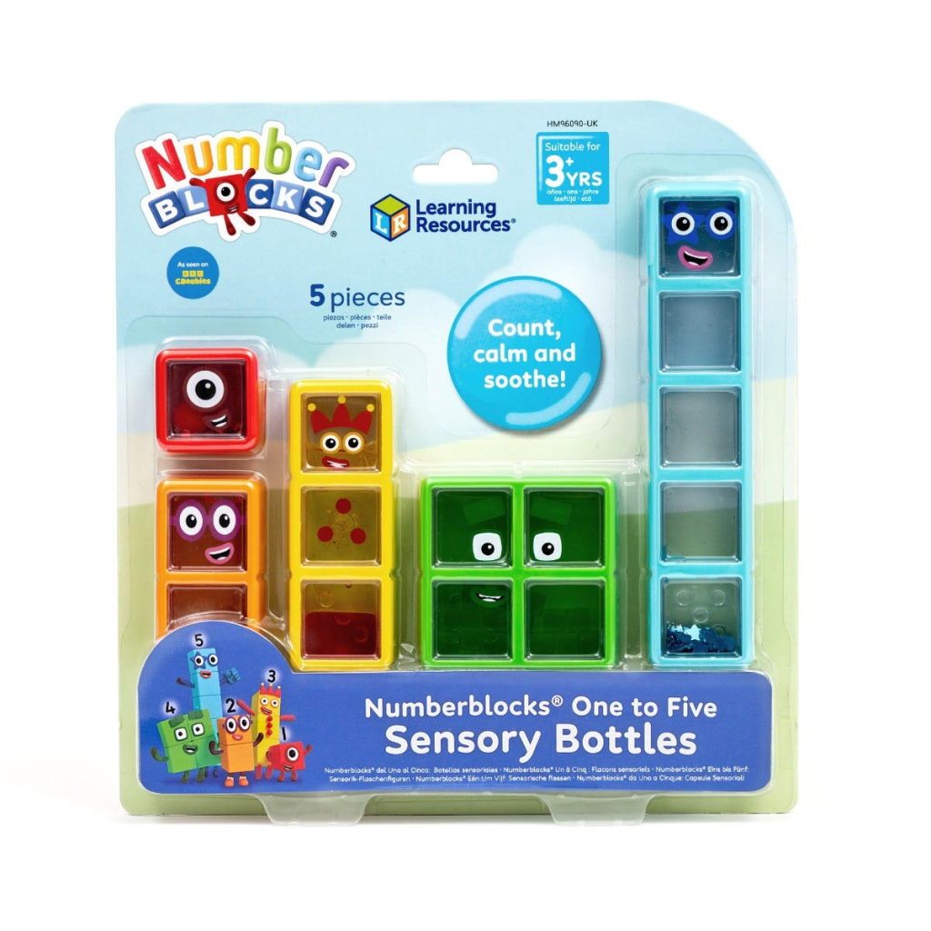 Set eprubete senzoriale Numberblocks®  - De la 1 la 5 Hand2Mind