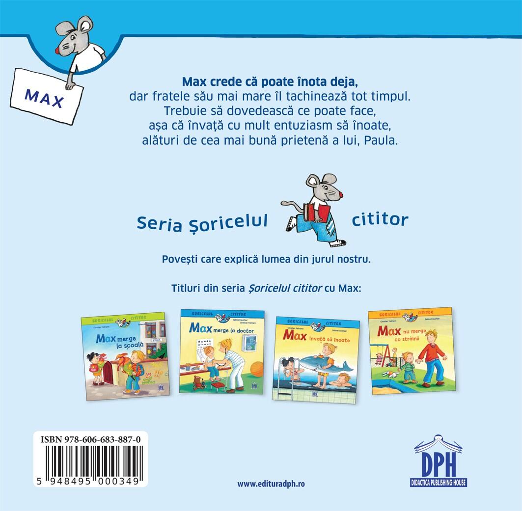 Soricelul cititor - Max invata sa inoate - imagine 2