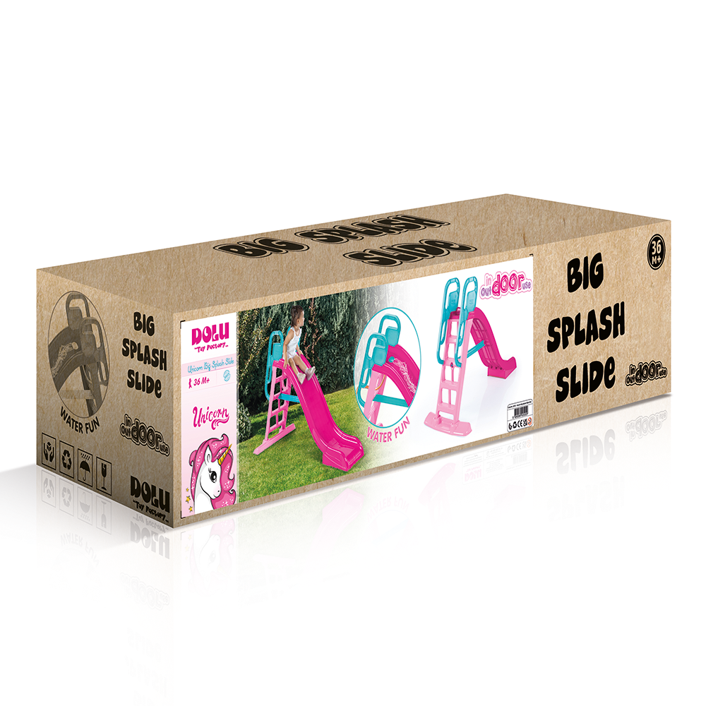 Tobogan unicorn pentru copii - imagine 4