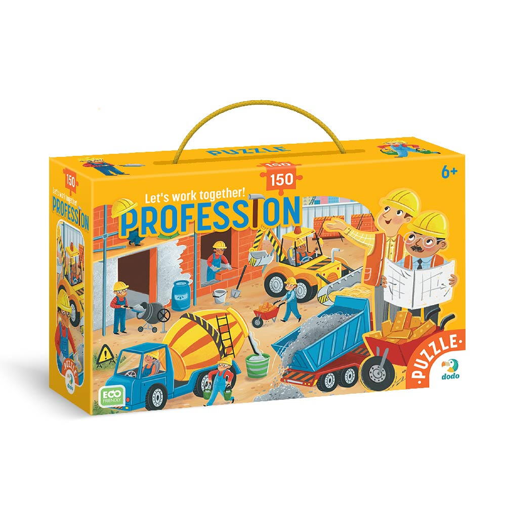 Puzzle meserii - Constructor (150 piese) Dodo