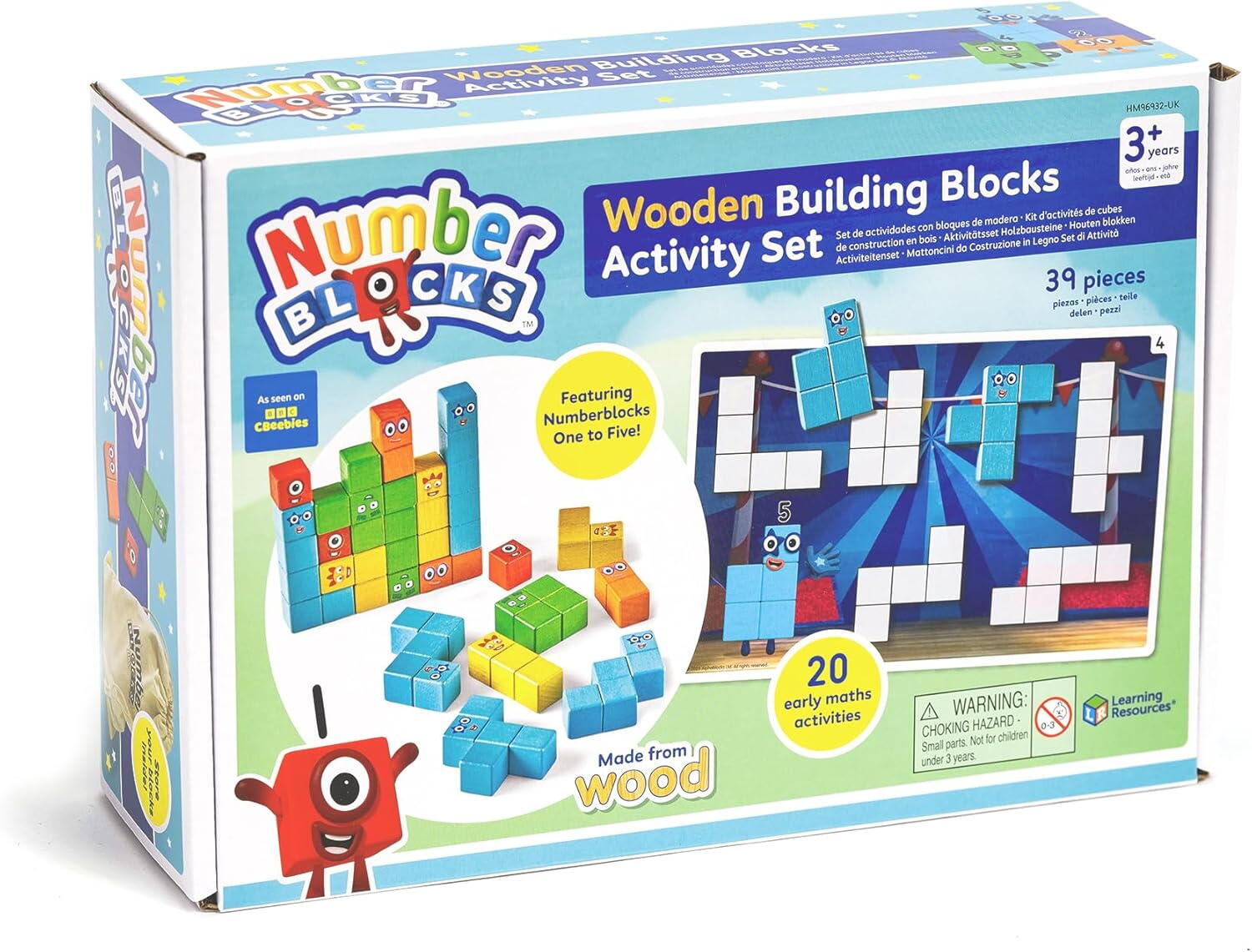 Set activitati cu cuburi din lemn - Numberblocks® - imagine 6