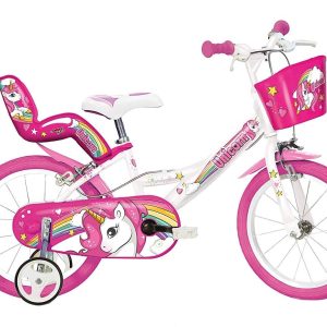 Bicicleta copii 16'' - UNICORN DINO BIKES