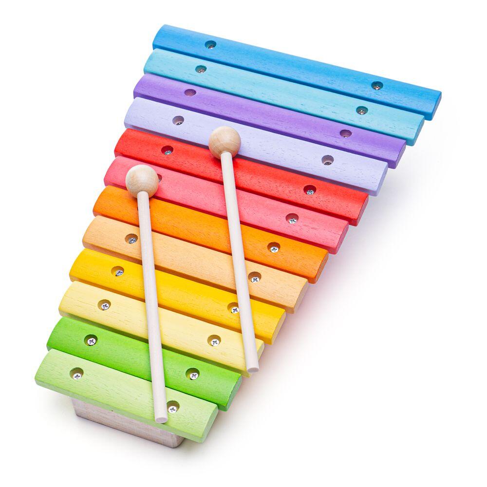 Xilofon din lemn BIGJIGS Toys