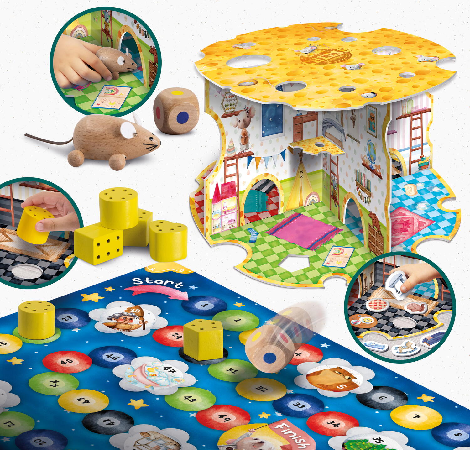 Joc Montessori - Casuta soricelului - imagine 2