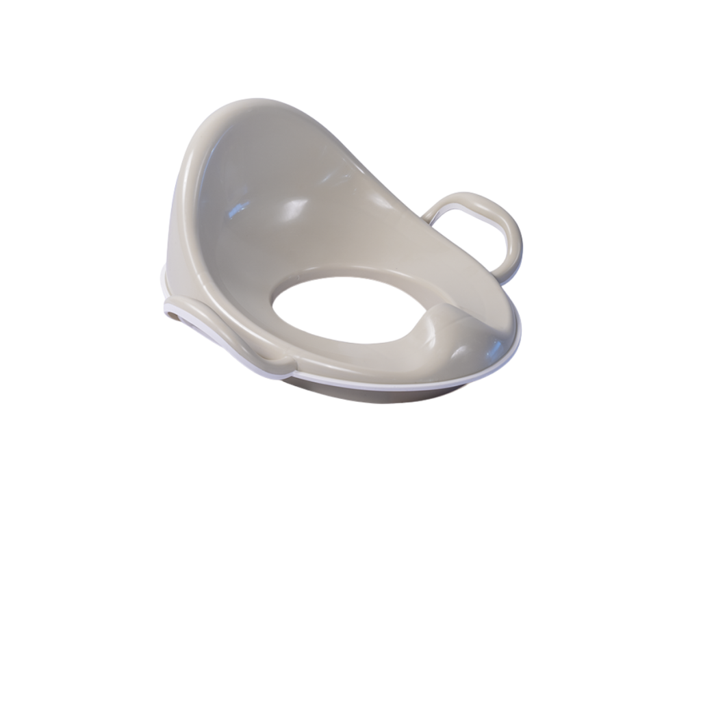 Reductor toaleta anitderapant cu spatar - Bej Dolu Nuve