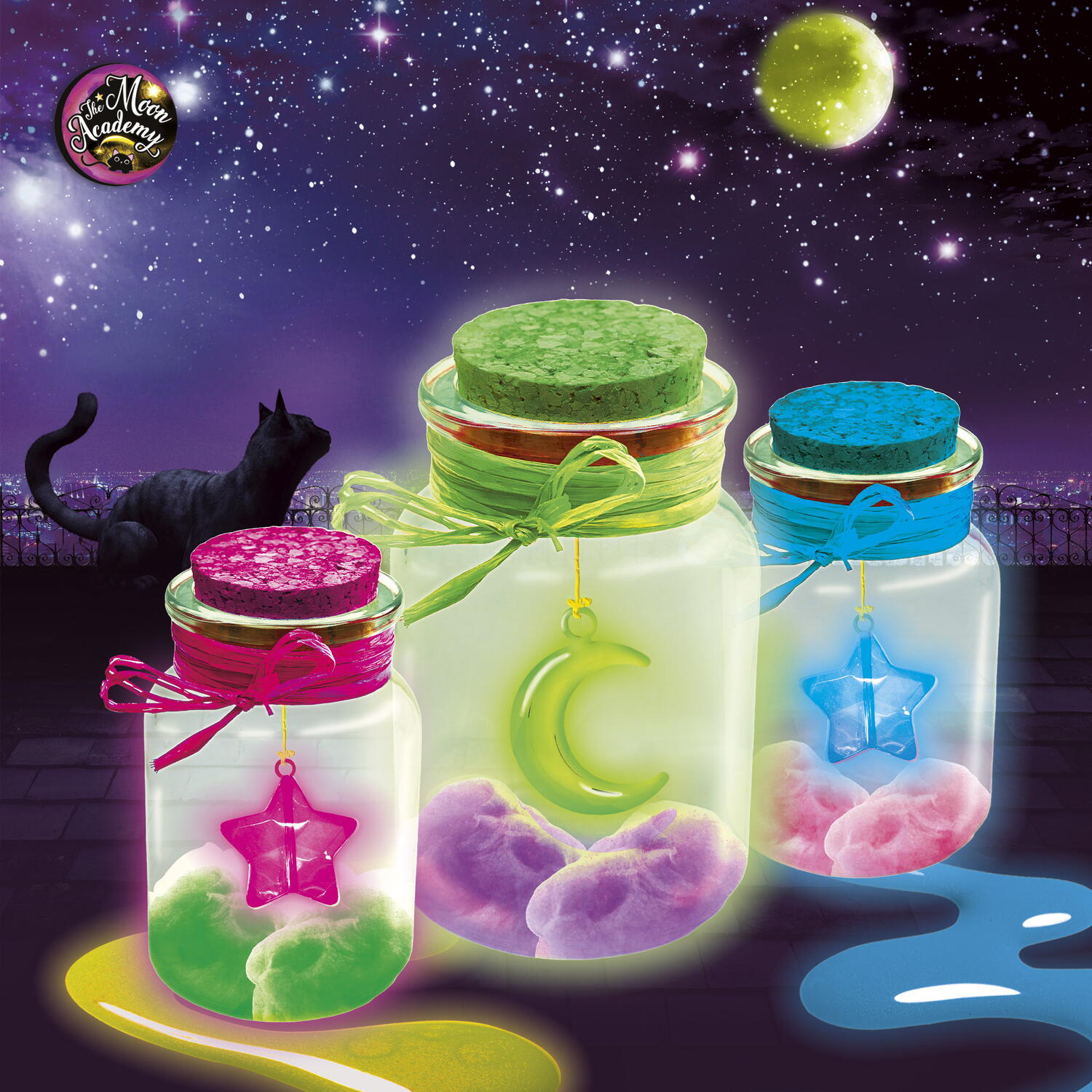 Set creativ - The Moon Academy - Borcanele magice LISCIANI