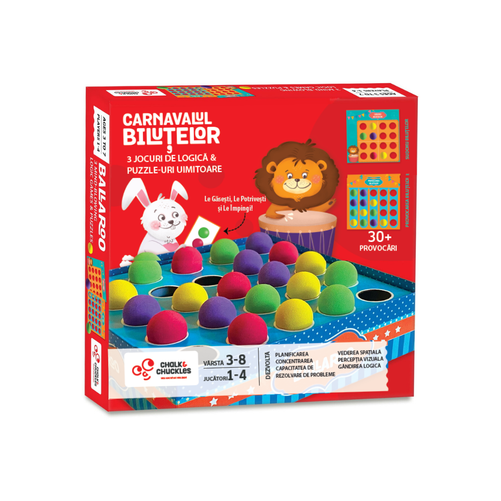 Joc de logica - Carnavalul Bilutelor Chalk and Chuckles