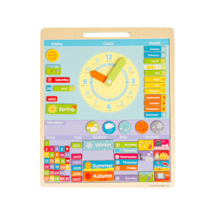 Vremea - Calendar magnetic in limba engleza BIGJIGS Toys