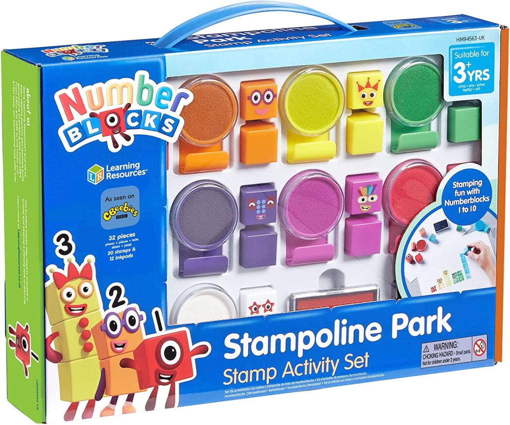 Set activitati cu stampile - Numberblocks Hand2Mind