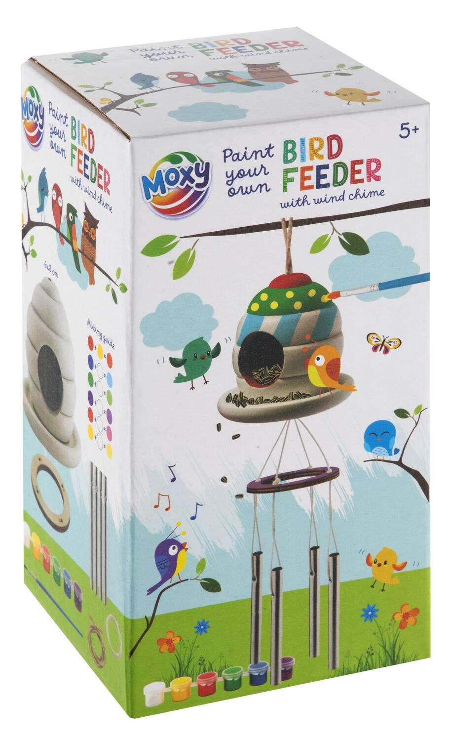 Set creativ - Casuta pasarilor cu clopotel de vant - imagine 2