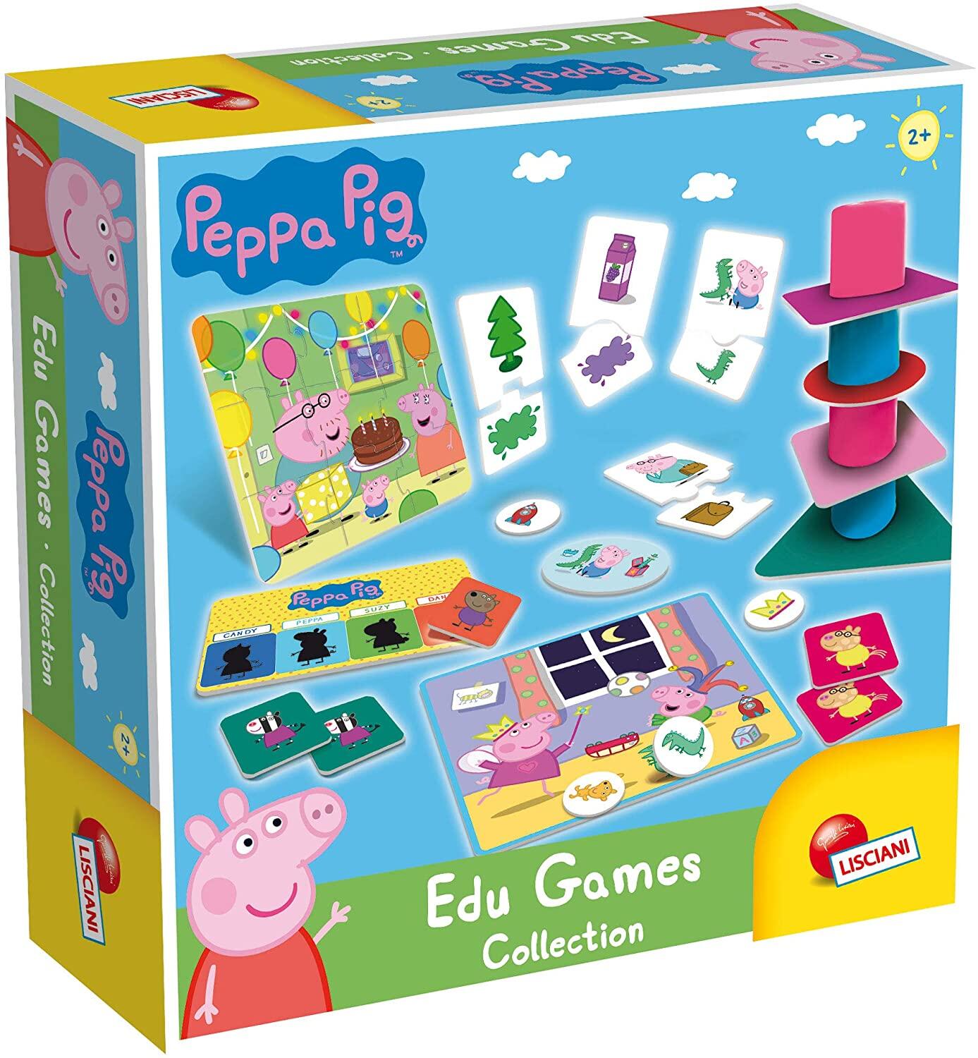 Prima mea colectie de jocuri - Peppa Pig LISCIANI