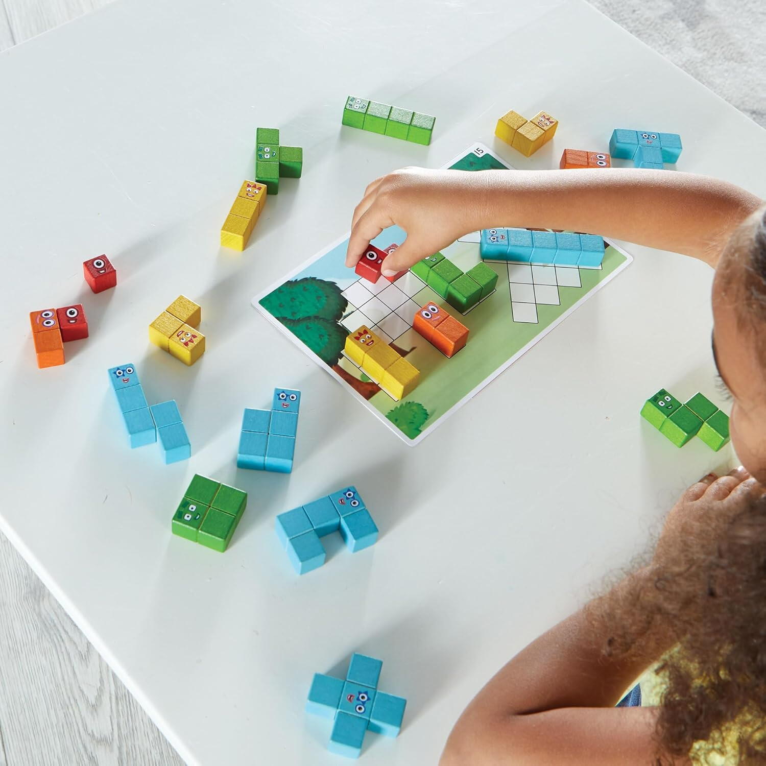 Set activitati cu cuburi din lemn - Numberblocks® - imagine 3