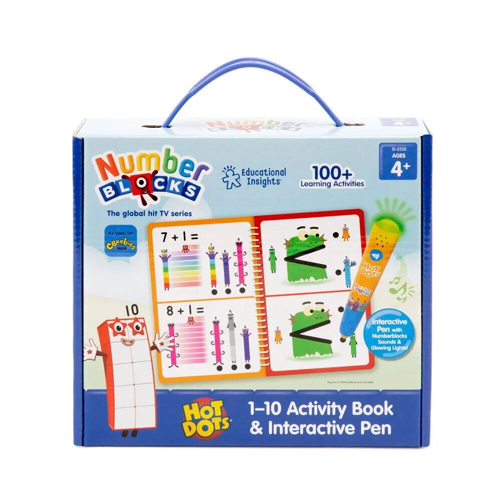 Set Hot Dots® - Numberblocks de la 1 la 10 Educational Insights