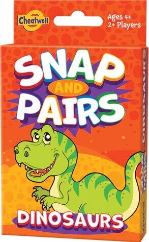 Joc de carti 2 in 1 - Dinozauri veseli Cheatwell