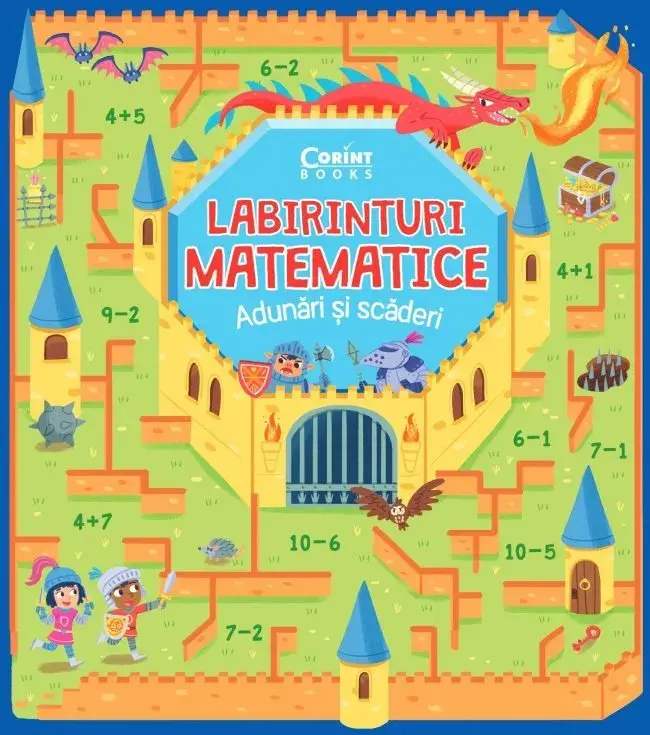 Labirinturi matematice - Adunari si scaderi Corint