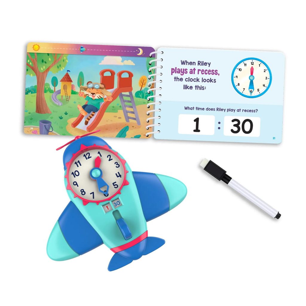 Set activitati cu ceas - E timpul sa invatam Educational Insights