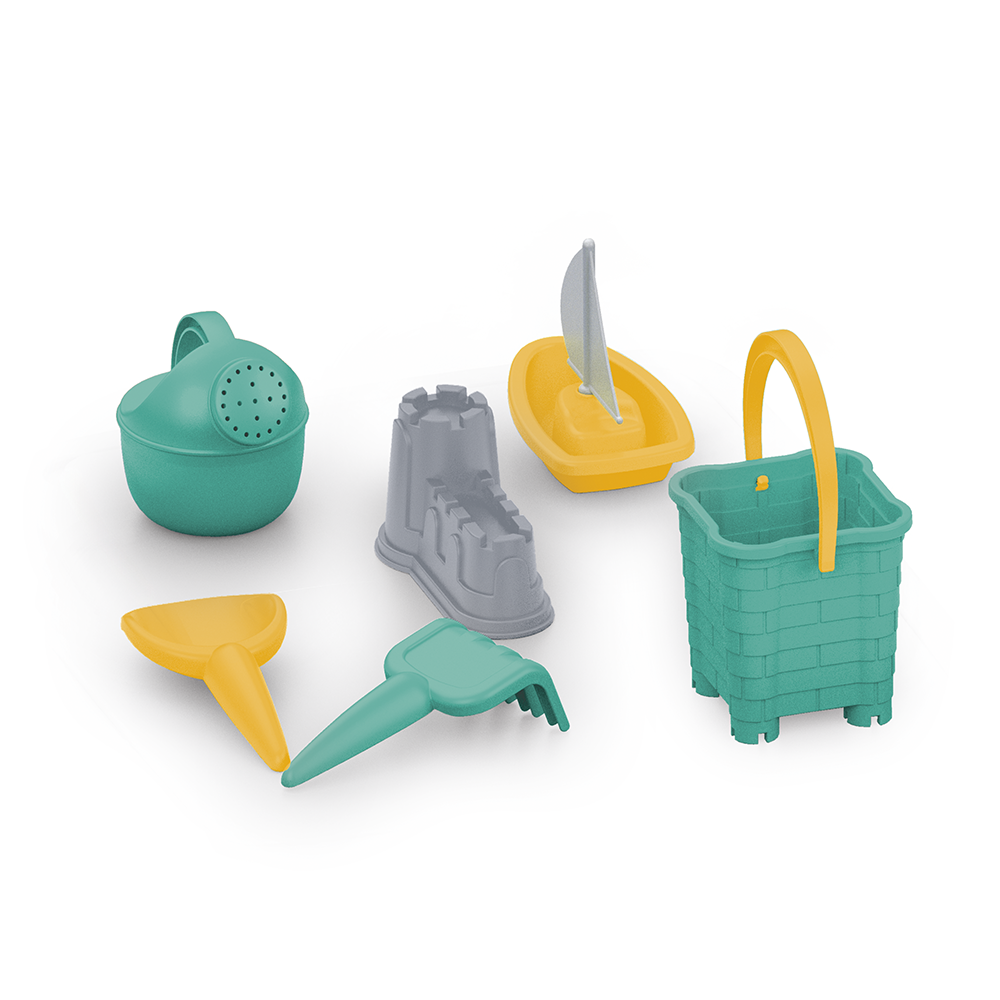 Masuta de activitati 3 in 1 pentru copii pastel - imagine 2