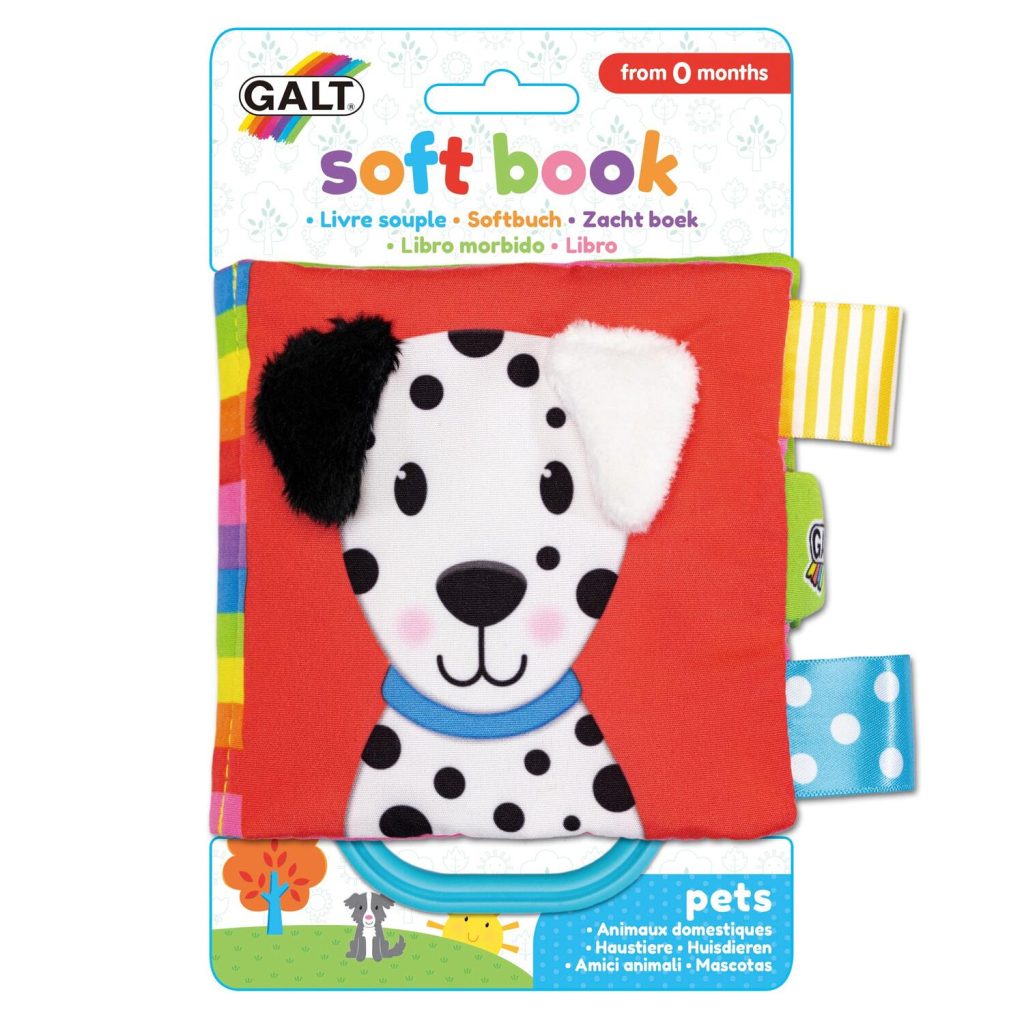 Soft Book: Carticica moale Pets Galt