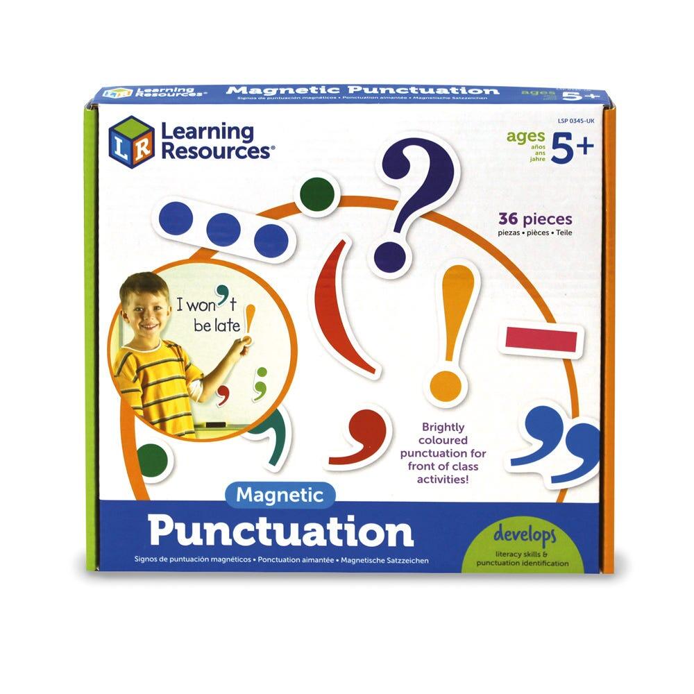 Set magnetic - Semne de punctuatie Learning Resources