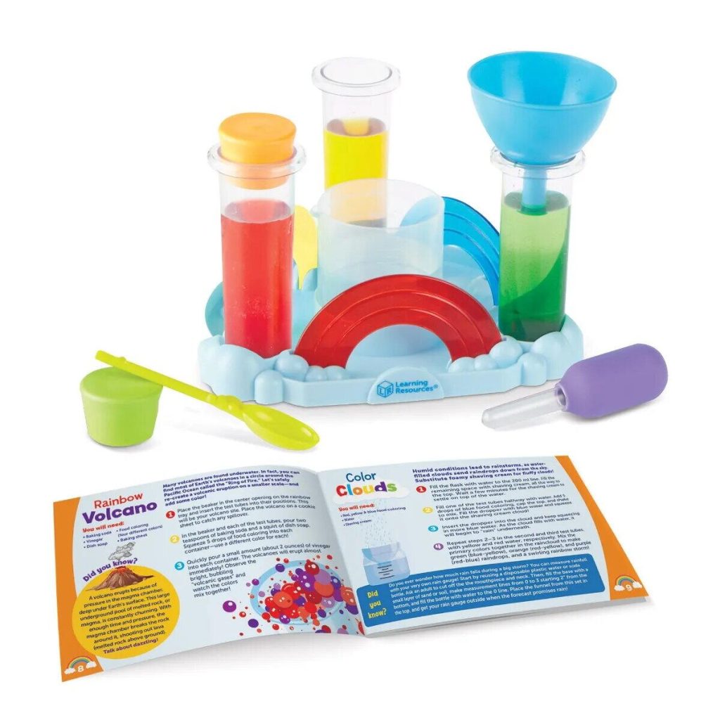 Primul meu set de experimente - Curcubeul reactiilor Learning Resources