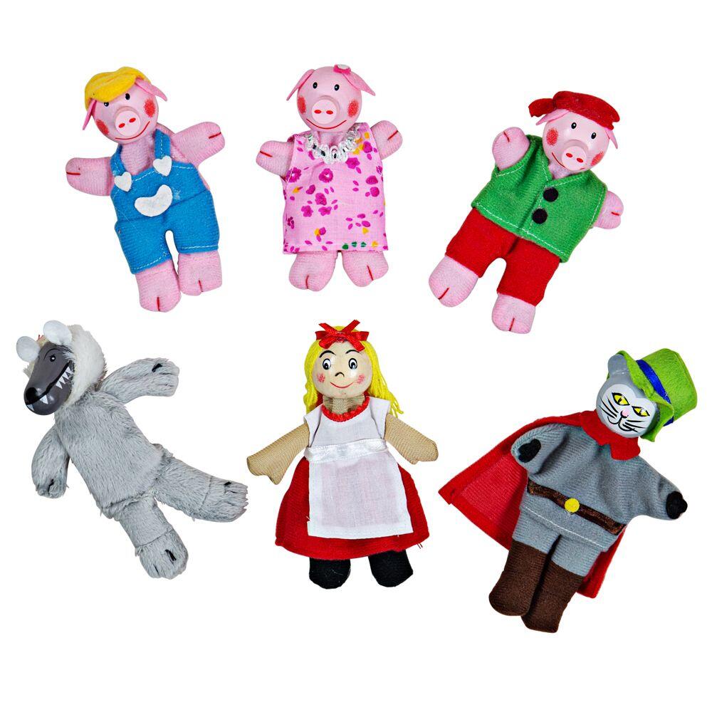 Set papusi degetar - Povestile copilariei BIGJIGS Toys