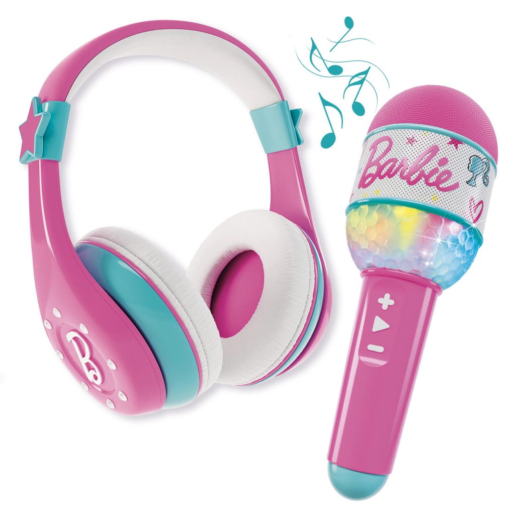 Set casti & microfon cu bluetooth - Barbie LISCIANI