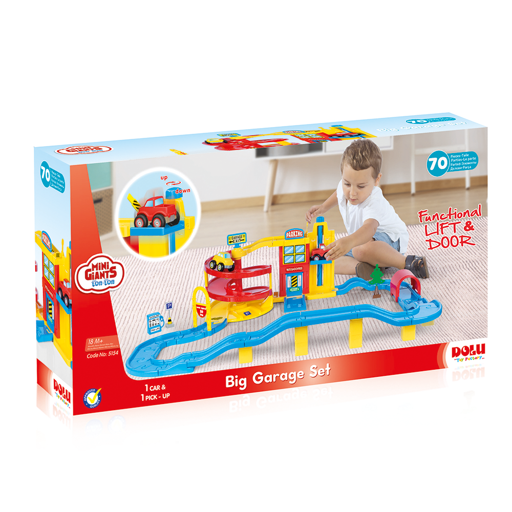 Joc de constructie - Garaj (70 piese) DOLU