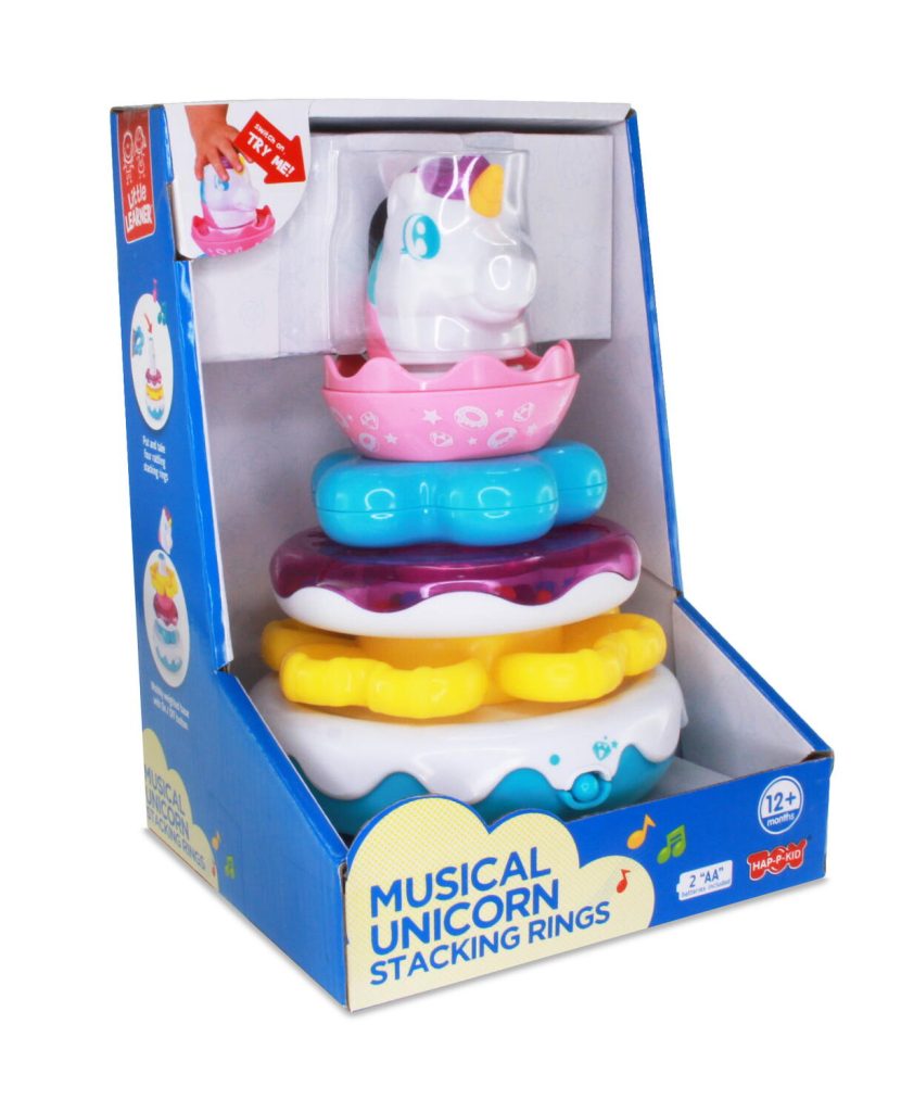 Jurcarie interactiva de stivuit - Unicorn Little Learner