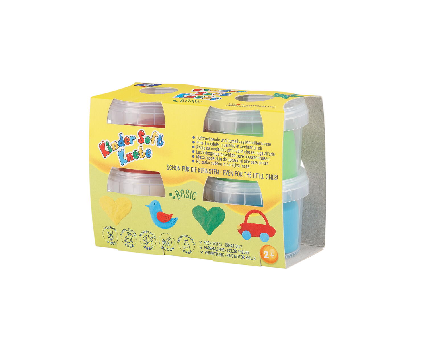 Plastilina non-toxica Kinder - Basic FEUCHTMANN