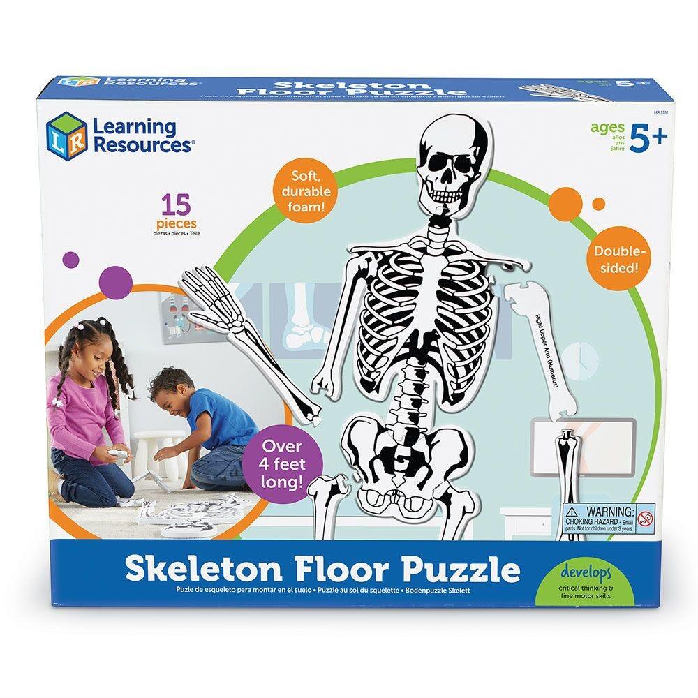 Puzzle de podea - Schelet Learning Resources