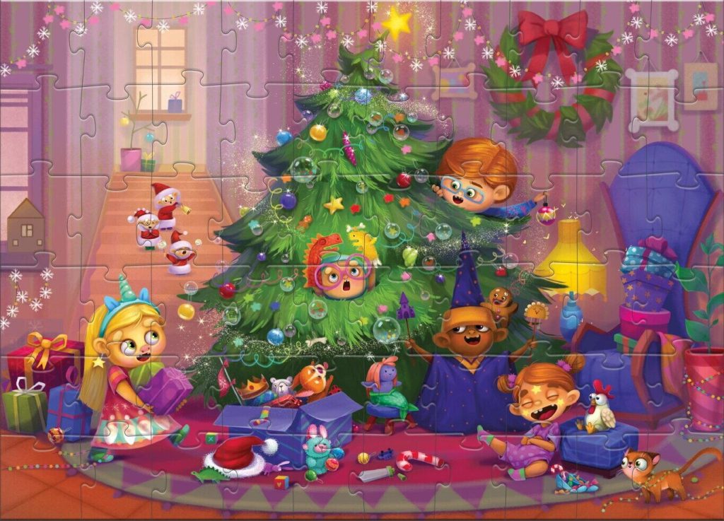 Puzzle - Pregatiri de Craciun (60 piese) Dodo