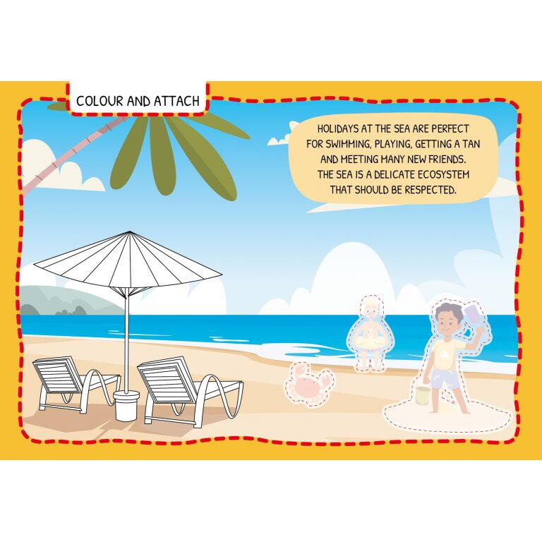 Primul set de arta & lucru manual - In vacanta - imagine 3