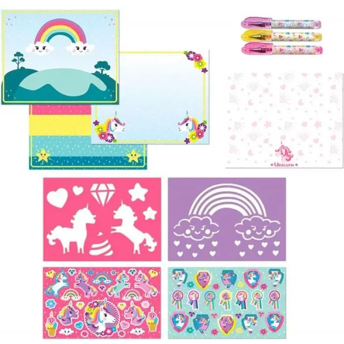 Carte cu activitati - Unicorni - imagine 2
