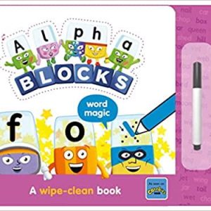 Carticica Scriu si Sterg  Alphablocks - Cuvinte magice Alphablocks