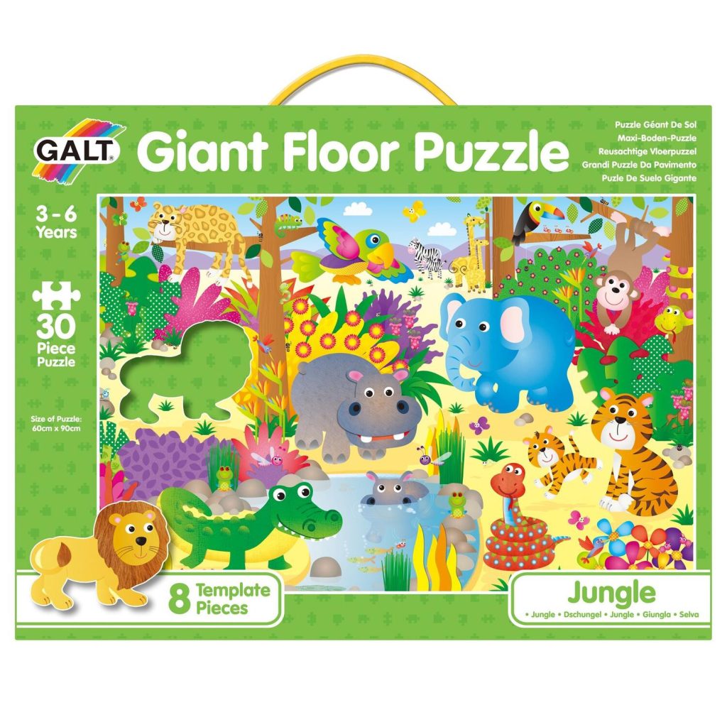 Puzzle Podea: Jungla (30 piese) Galt