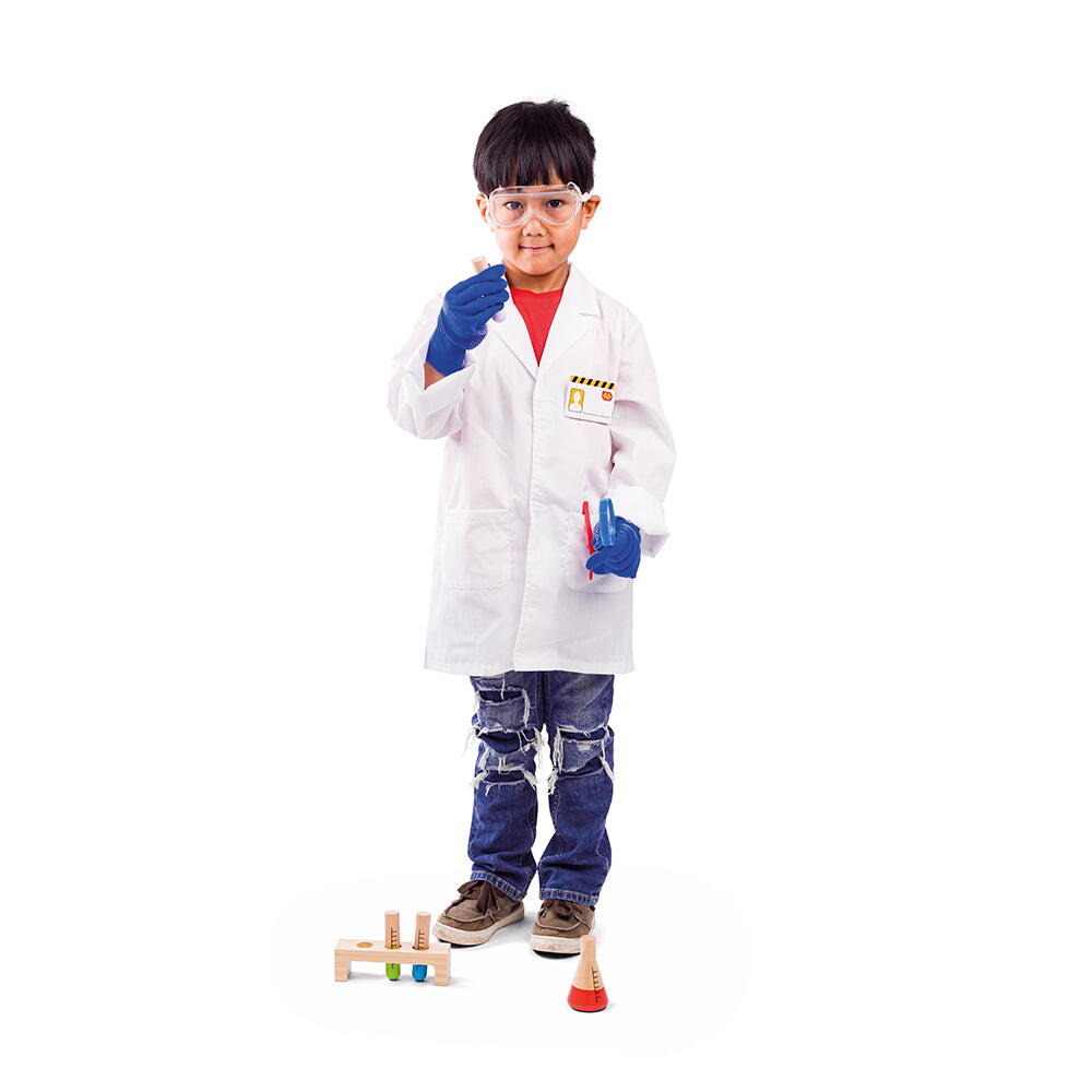 Set costum si accesorii de laborator pentru copii BIGJIGS Toys