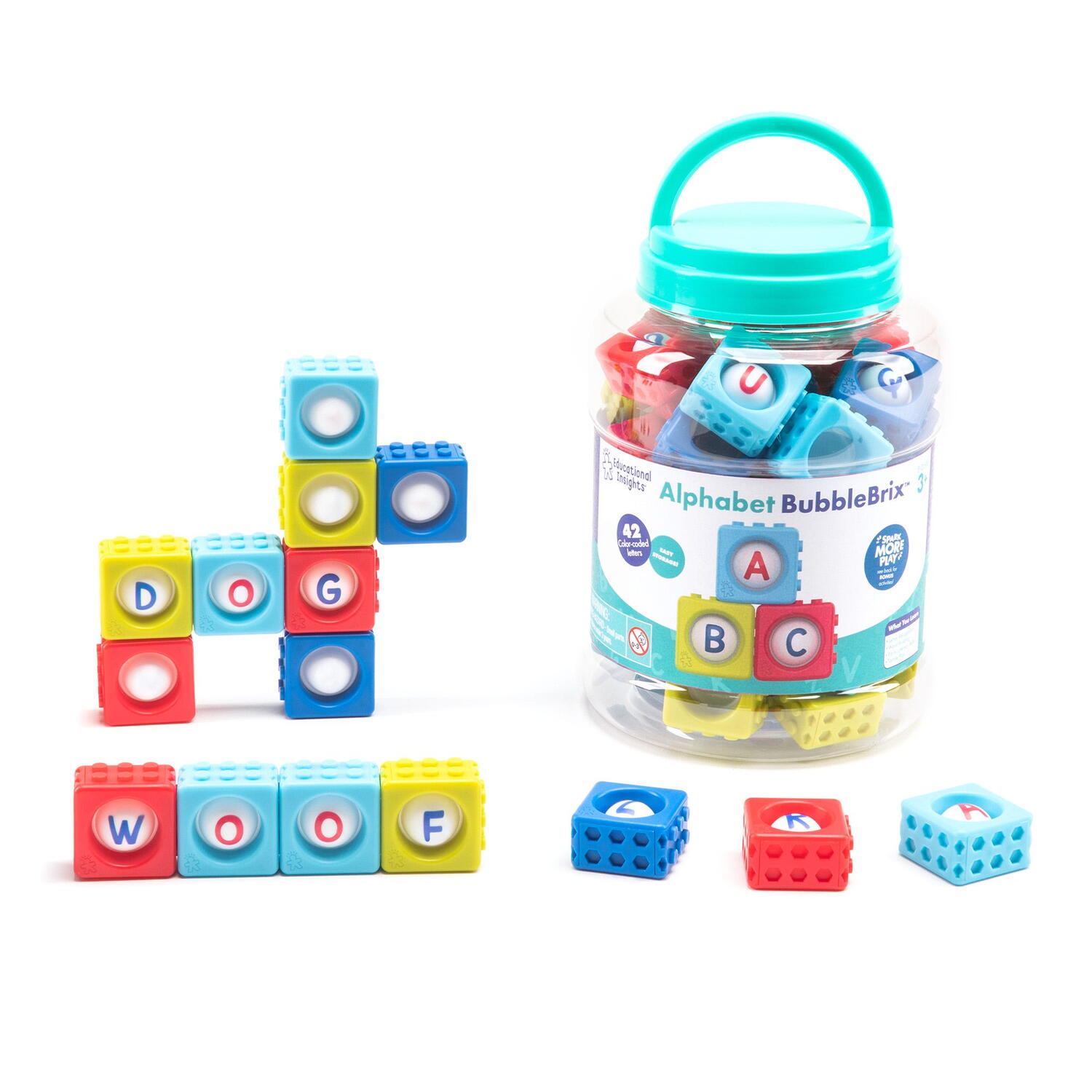 Joc BubbleBrix™ - Alfabetul - imagine 2