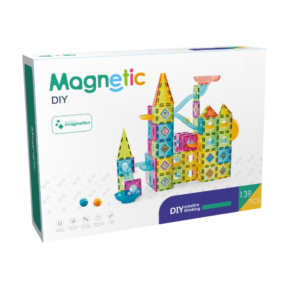 Labirintul meu magnetic - 139 piese (5.5 cm) Bufnitel