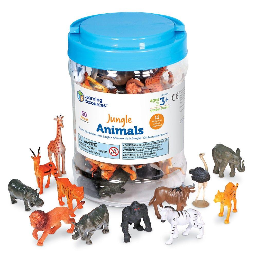 Set pentru sortat - Animalute din jungla Learning Resources