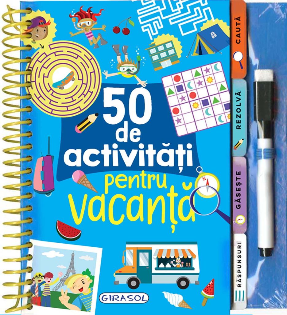 50 de activitati pentru vacanta GIRASOL