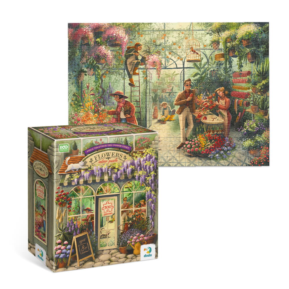 Puzzle - Floraria (300 piese) Dodo