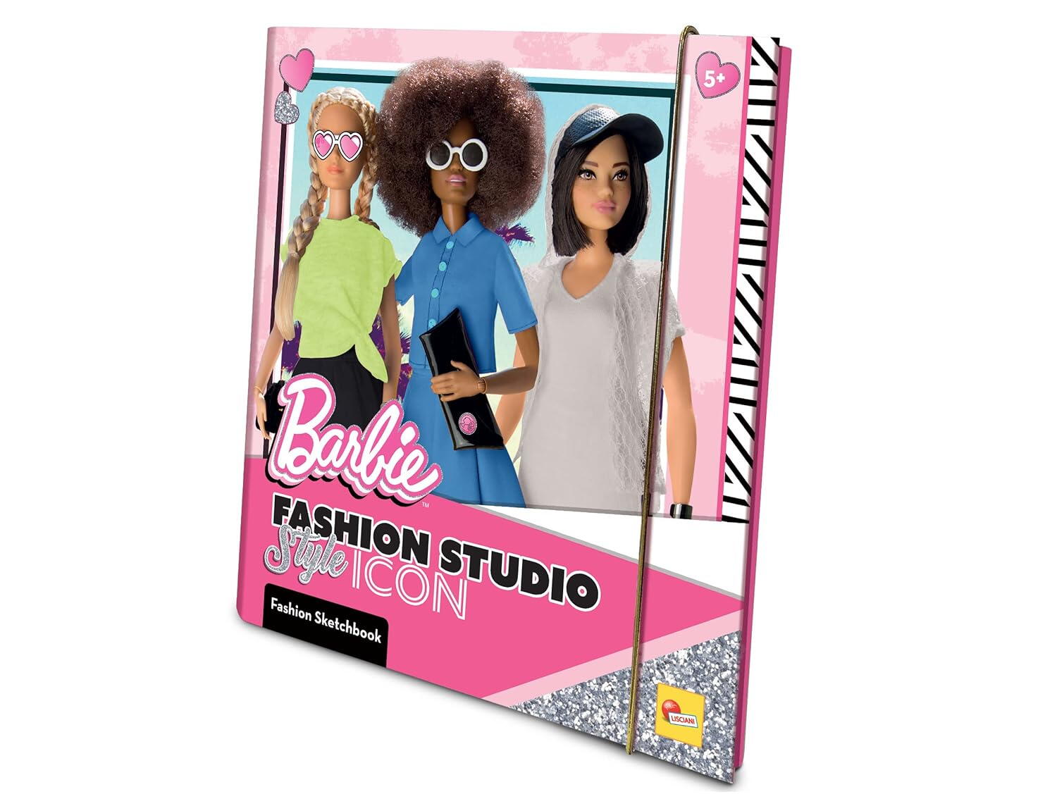 Set de colorat cu activitati Barbie - Fashion Icon LISCIANI