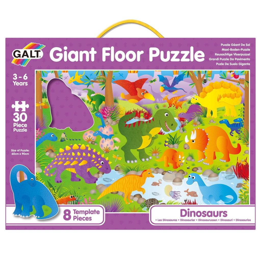 Puzzle Podea: Dinozauri (30 piese) Galt