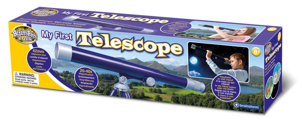 Primul meu telescop cu trepied Brainstorm