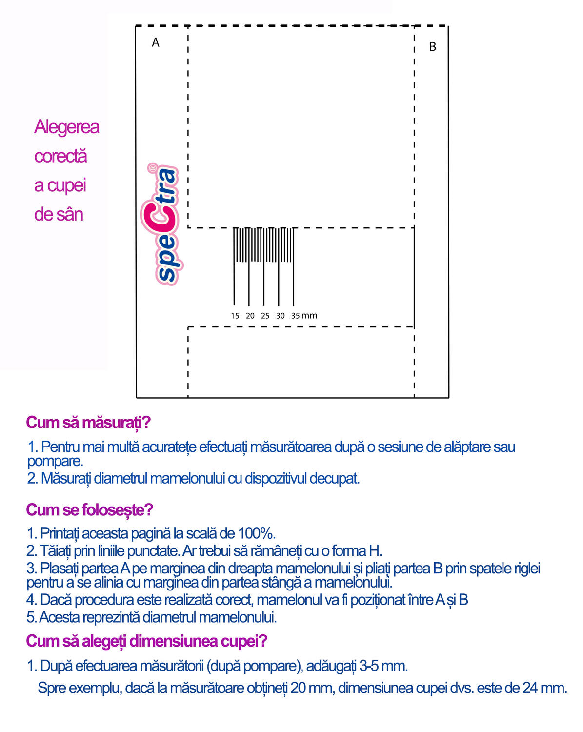 Cupa pentru san - 24 mm M - imagine 2