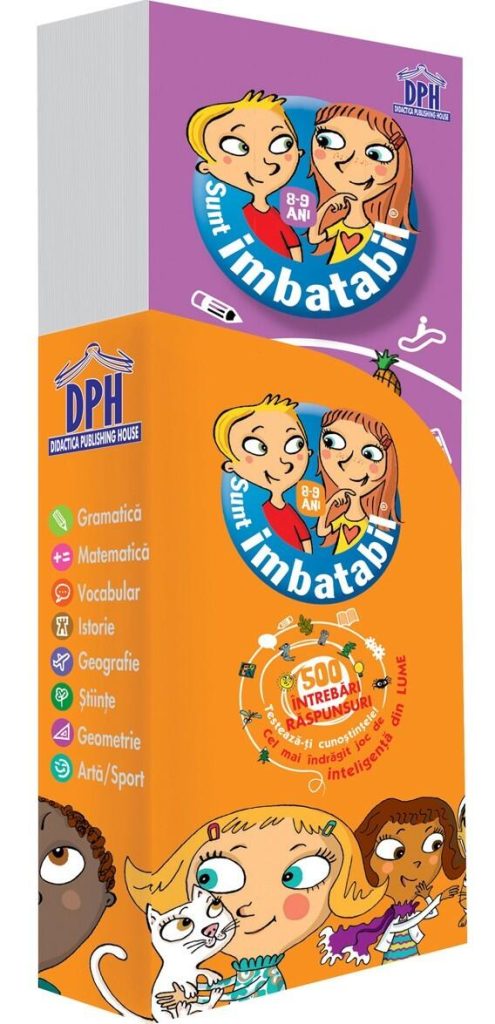 Sunt Imbatabil - Intrebari si raspunsuri - 8 - 9 ani - Volumul 1 DPH