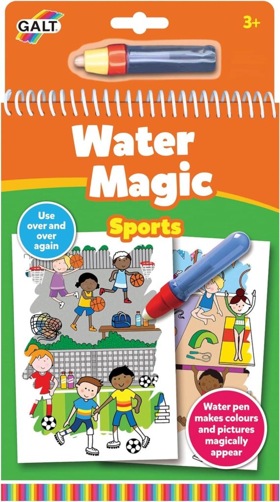 Water Magic: Carte de colorat Ora de sport Galt