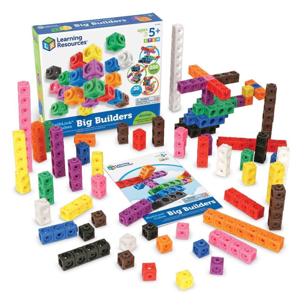 Set 200 piese MathLink® Learning Resources